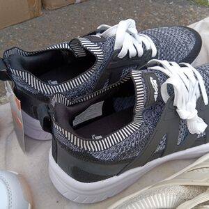 Avia Black and White Athletic Shoes